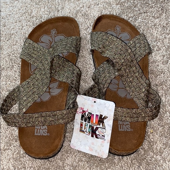 NWT Muk Luk Sandals - Picture 2 of 6